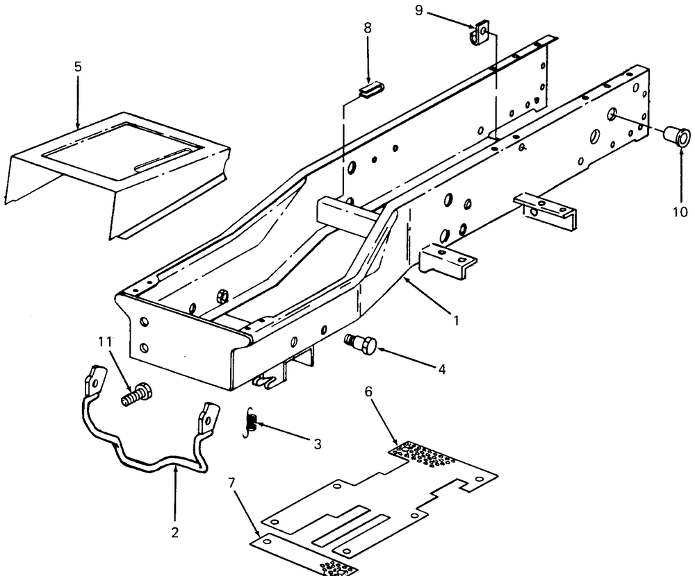 Frame Diagram and Parts List for 1872 2072-756300-799999-147730100-148720100-148730100-149720100-149730100 Cub Cadet Lawn Tractor